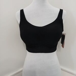 Shapermint Essentials Black Everyday Comfort Straps Wireless Shaping Bra XL